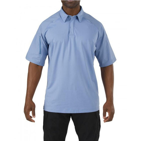 Rapid Performance Short Sleeve Polo - Fire Med Blue, 3x-large