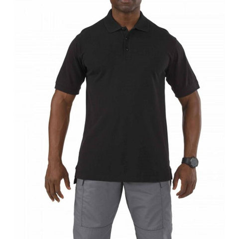 Professional Short Sleeve Polo - Black, 2x-large