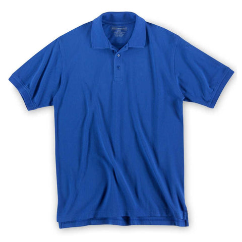 Utility Short Sleeve Polo - Academy Blue, Large