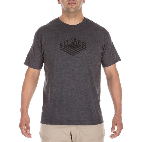 Stronghold Tee - Charcoal Heather, 2x-large