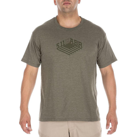 Stronghold Tee - Miliary Green Heather, X-large