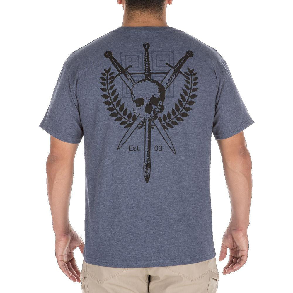 Lancelot Tee Navy Heather Medium