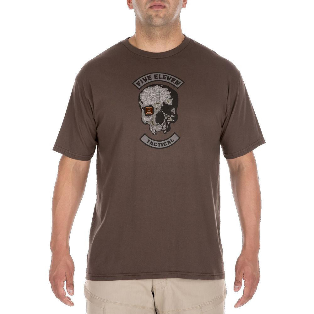 Topo Skull Tee Chocolate 2x-large