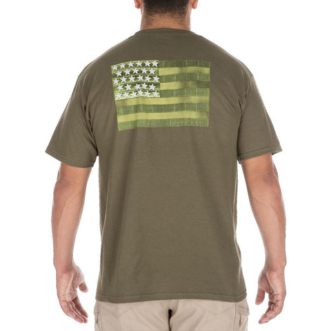 Molle America Tee Military Grn Large