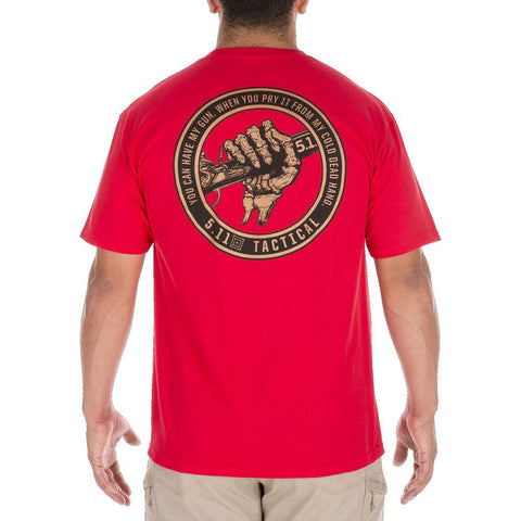 Cold Hands Tee Red Large