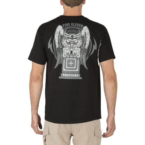 Owl Tee Black 2x-large