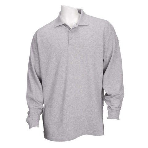 Prof Polo Ls Hthr Grey 2xl