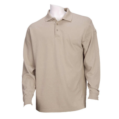 Prof Polo Ls Sil Tan 3xl