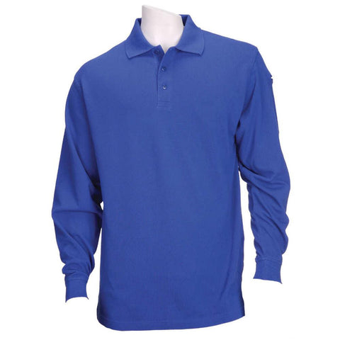 Prof Polo Ls Acad Blu Xs