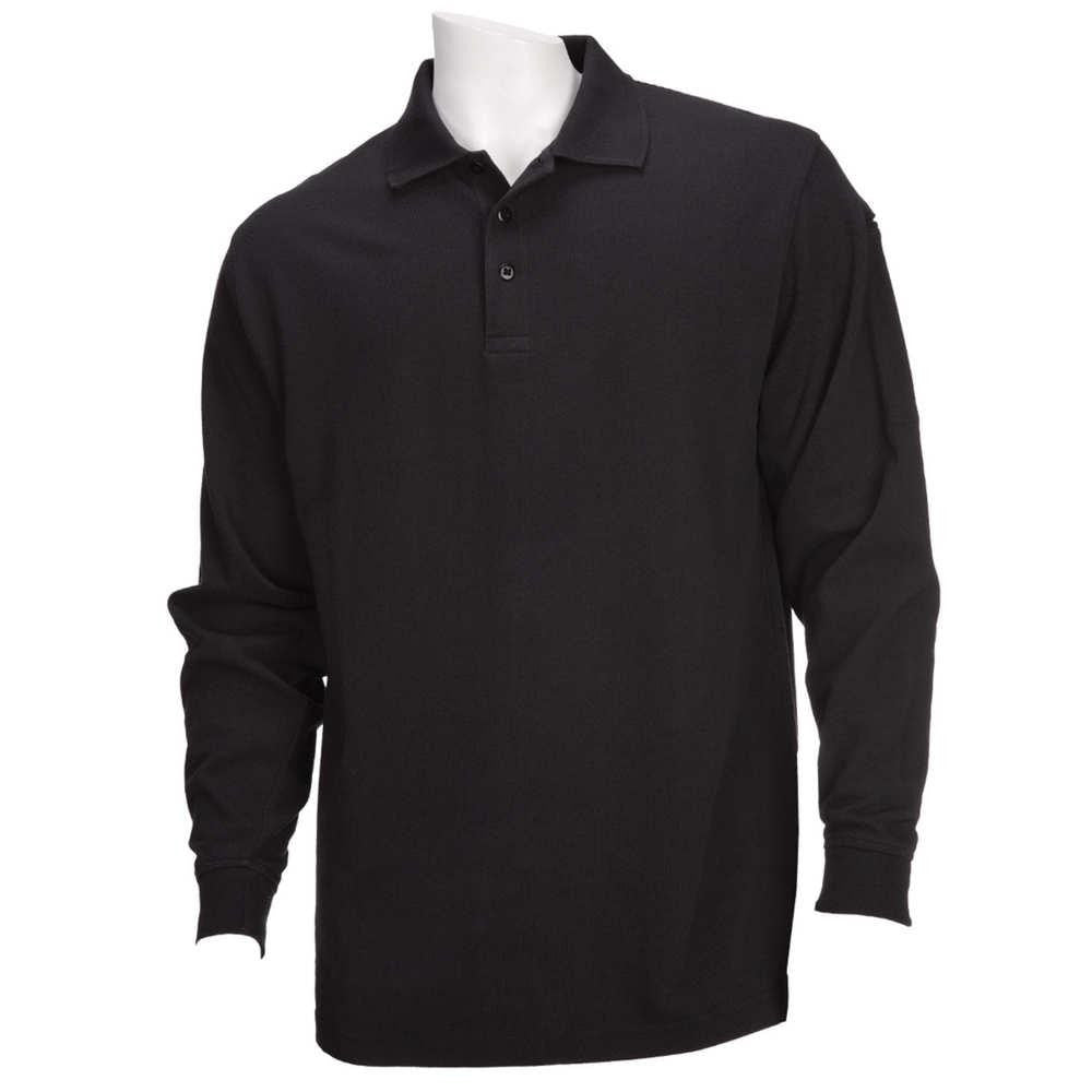 Prof Polo Ls Blk 2xl T