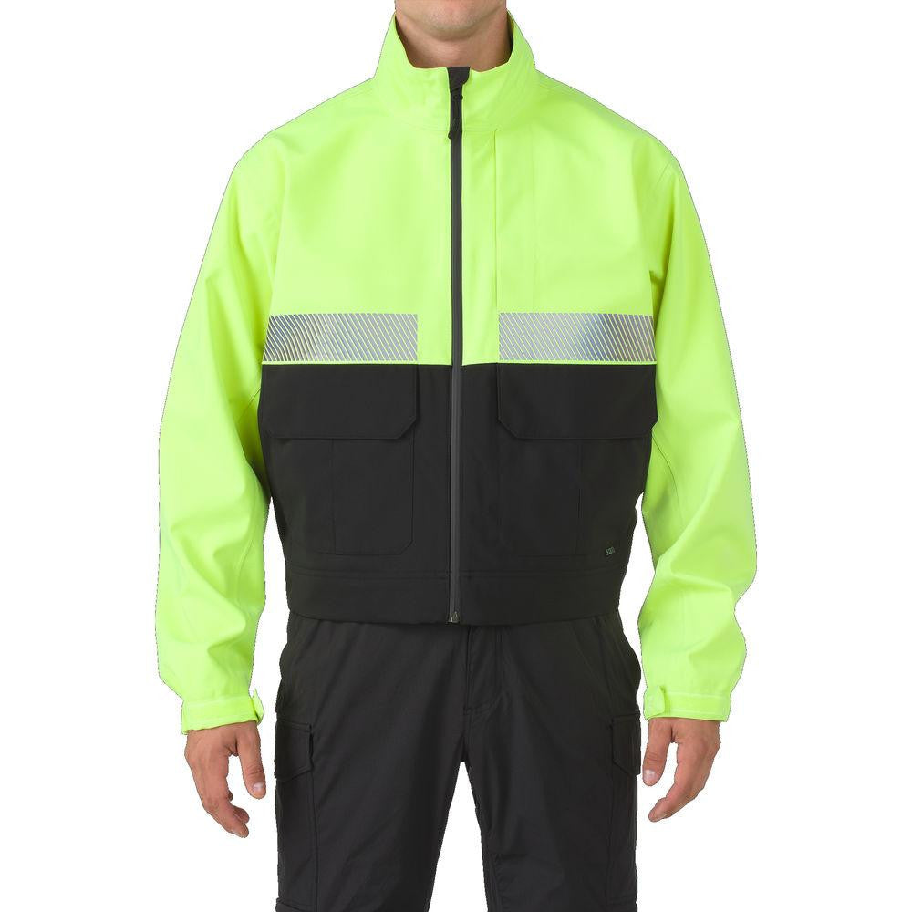 Bike Patrol Jacket Hivis Yellow 2xl