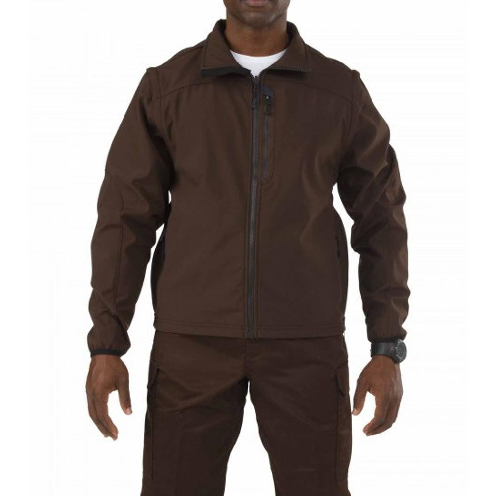 5.11 Valiant Sftshell Jacket Brn 4xl