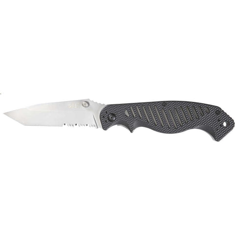 Cs1 Tanto Liner Lock Knfe Blk