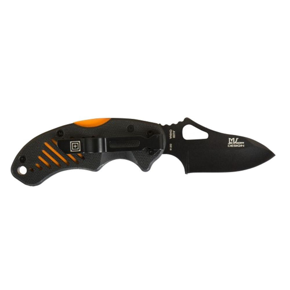 Dtp Knife Clam Scope Orange