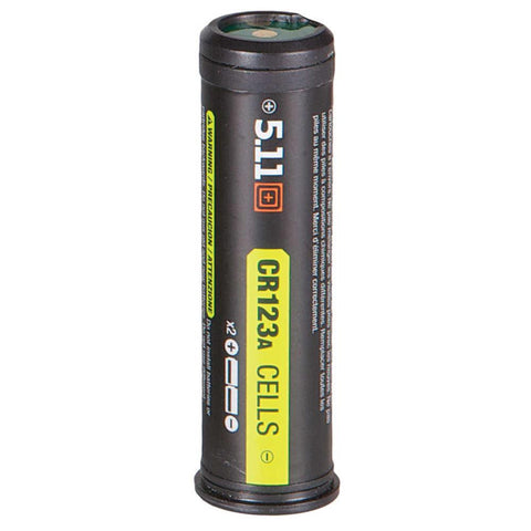 Battery Pack For 2 Cr123a Blk