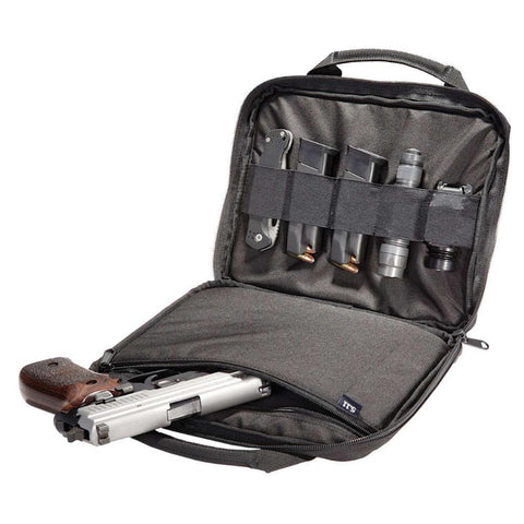 Single Pistol Case - Black - 11" X 8.5"