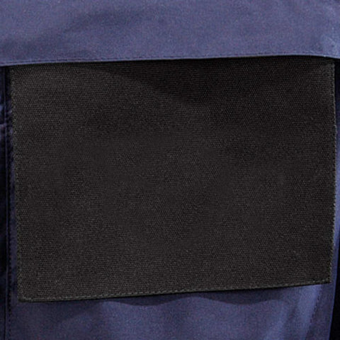 Police Velcro Panel Set Blk