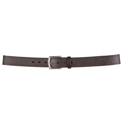 Arc Leather Belt - Brown, Large