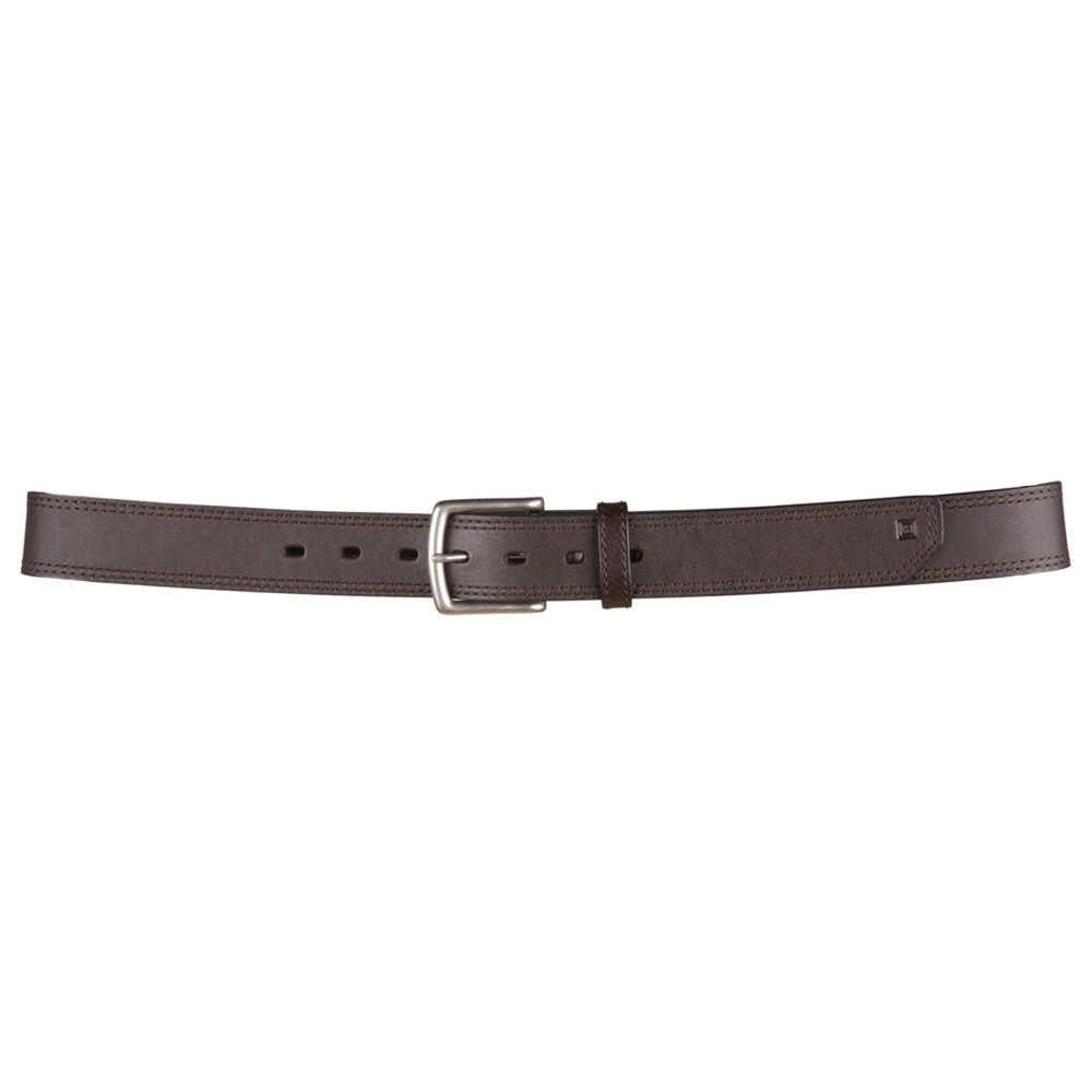 Arc Leather Belt 1.5in Brn S