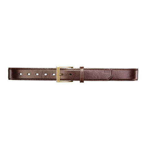 Leather Belt Pln 1.5in Brn 2xl