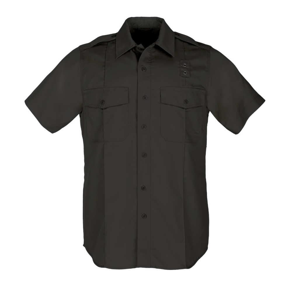 Wm Pdu Ss A-cl Twl Shirt Black Lt