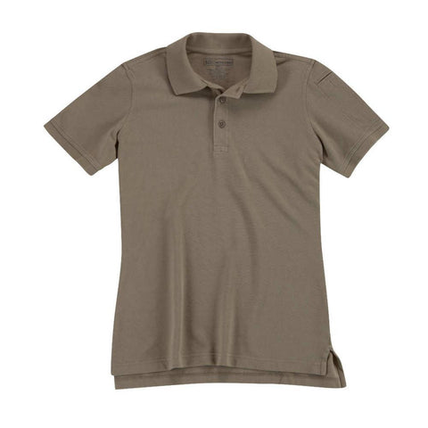 Wm Utility Ss Polo Silver Tan L