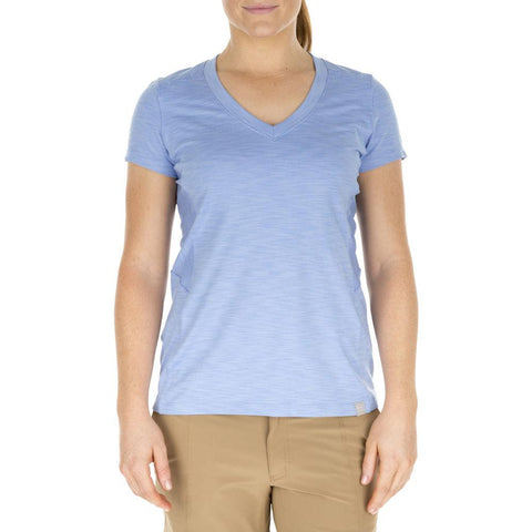 Zig Zag V-neck Skyway Small