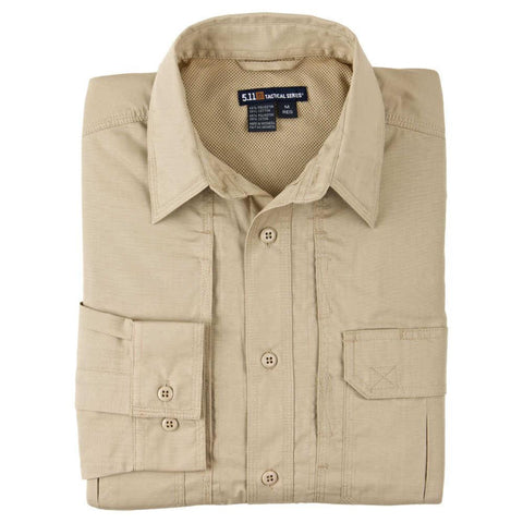 Tclt Pro Shrt Ls Rp Tdu Khaki L