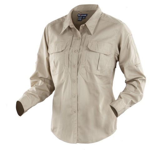 Wm L-s Taclite Shirt Tdu Khaki Xs