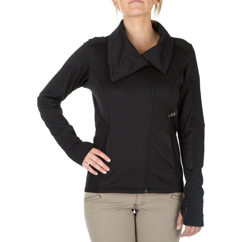 Kinetic Full Zip Black L