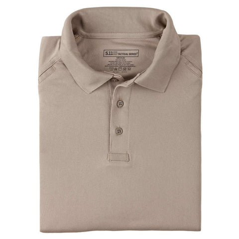 Performance Polo Ss Syn Silver Tan 2xl