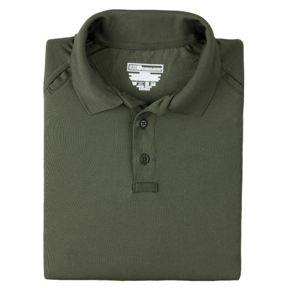 Performance Polo Ss Syn Green Med