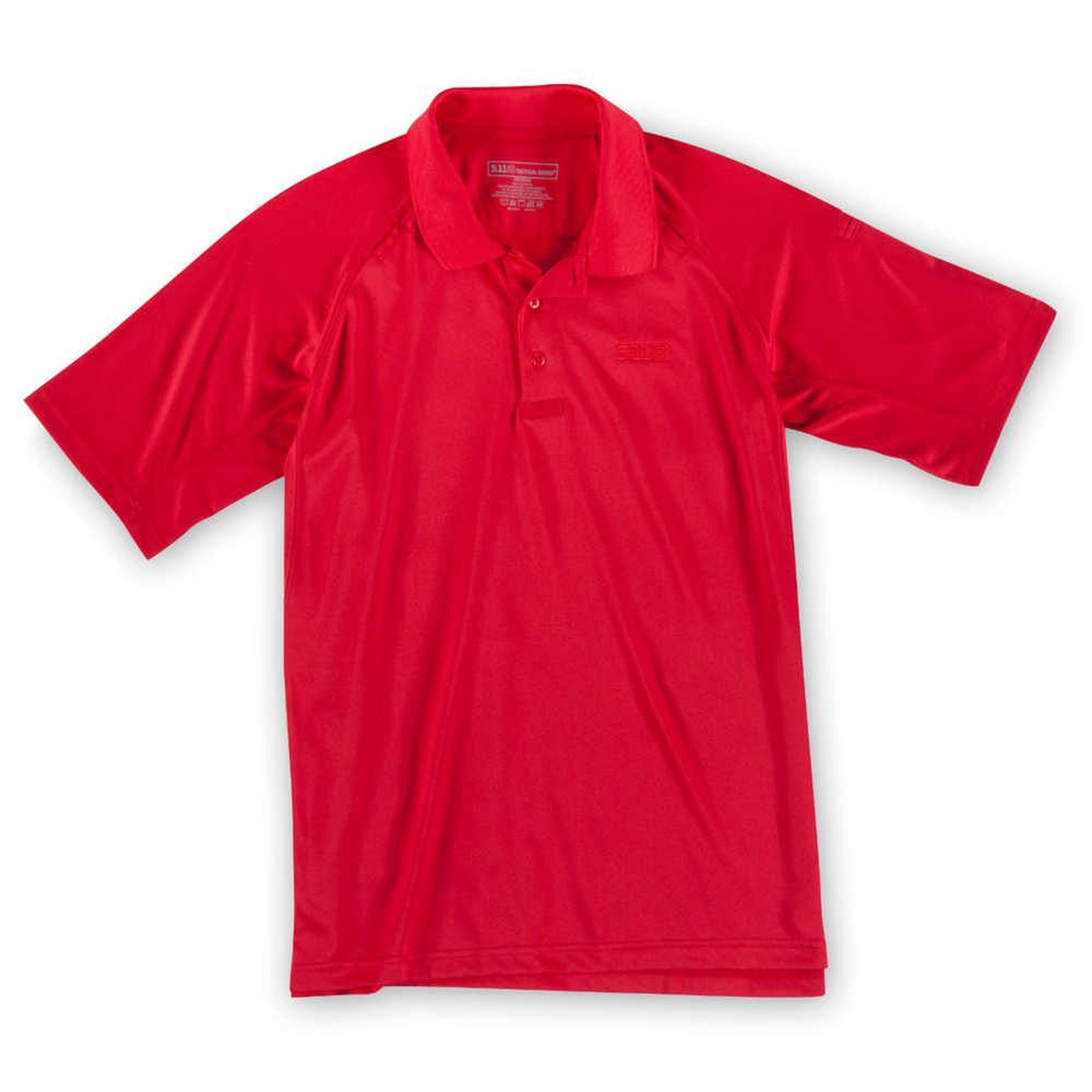 Performance Polo Ss Syn Range Red 2xl