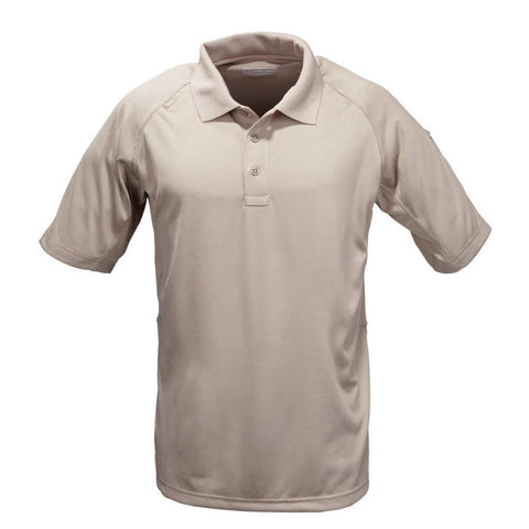 Performance Polo Ss Tall Silver Tan Xl