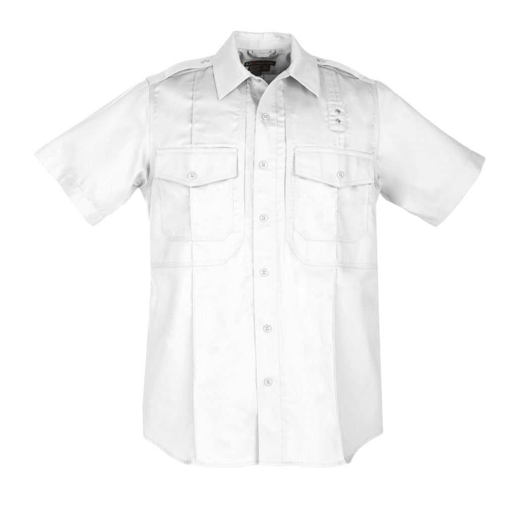 Pdu Ss B-cl Tw Shirt White Large Short