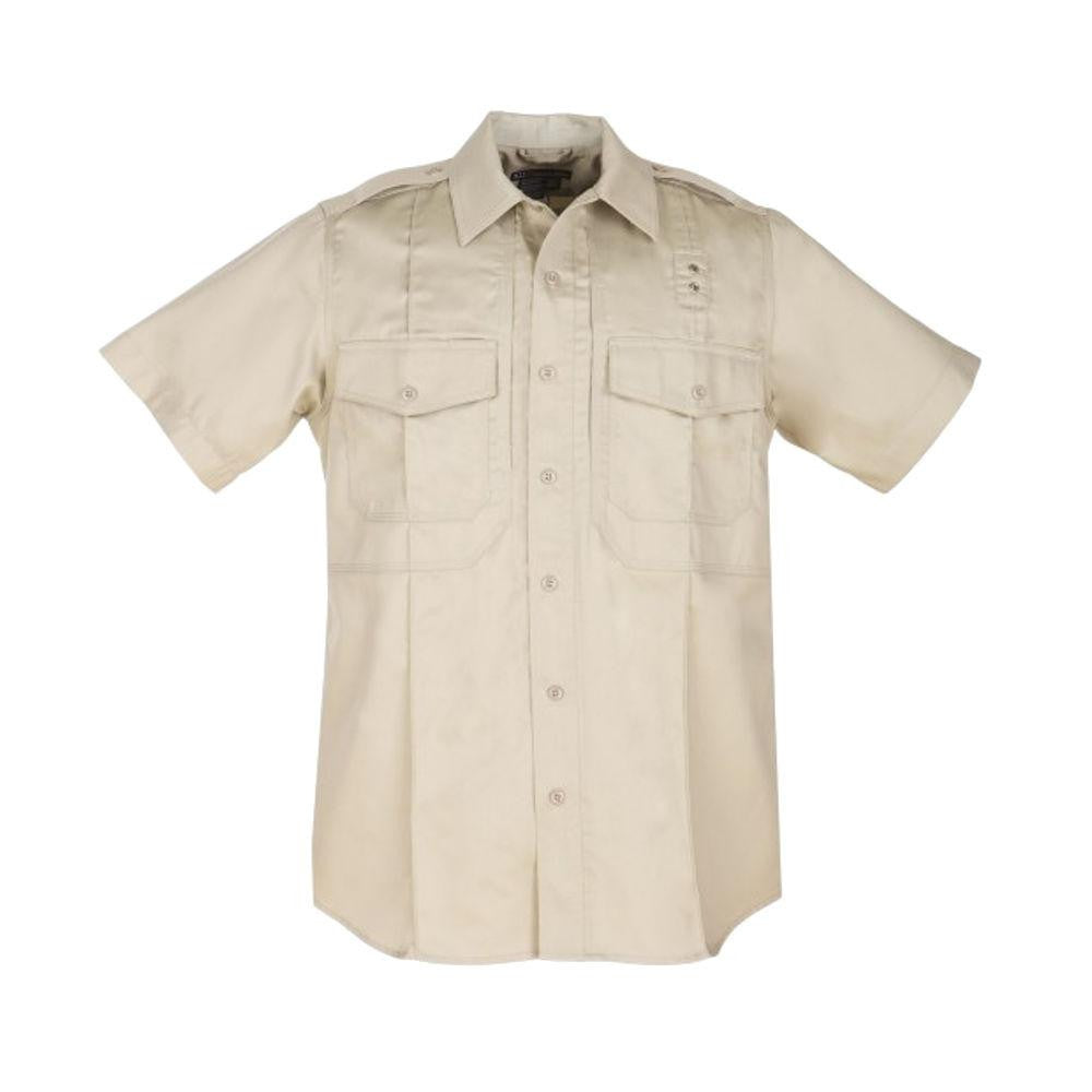 Pdu Ss B-cl Tw Shirt Silver Tan Large