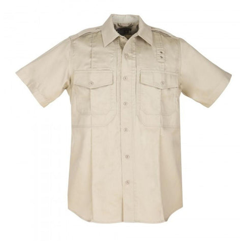 Pdu Ss B-cl Tw Shirt Silver Tan Med