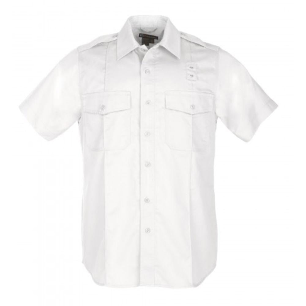 Pdu Ss A-cl Twill Shirt White 2xl