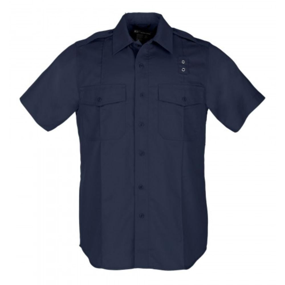 Pdu Ss A-cl Twill Shirt Navy 2xl