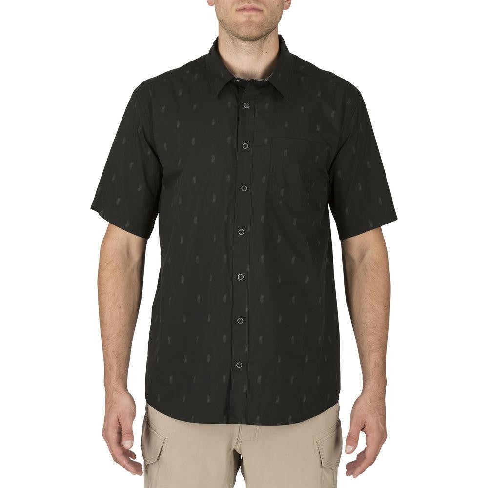 Five-o Covert Shirt Black Large