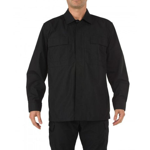 Tdu Shirt Long Sleeve Black Med