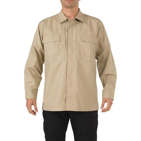 Tdu Shirt Long Sleeve Khaki 2xl