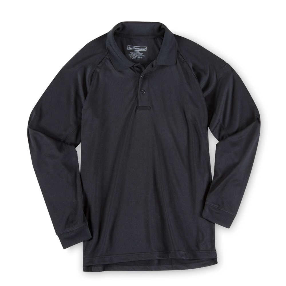 Perf Polo Ls Blk 3xl