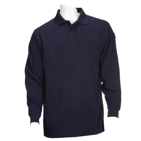 Perf Polo Ls Dk Nvy 3xl