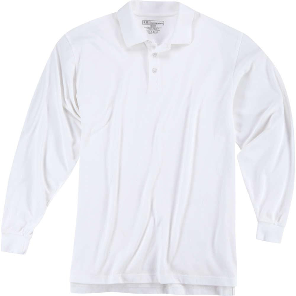 Utility Ls Polo Wht Xs