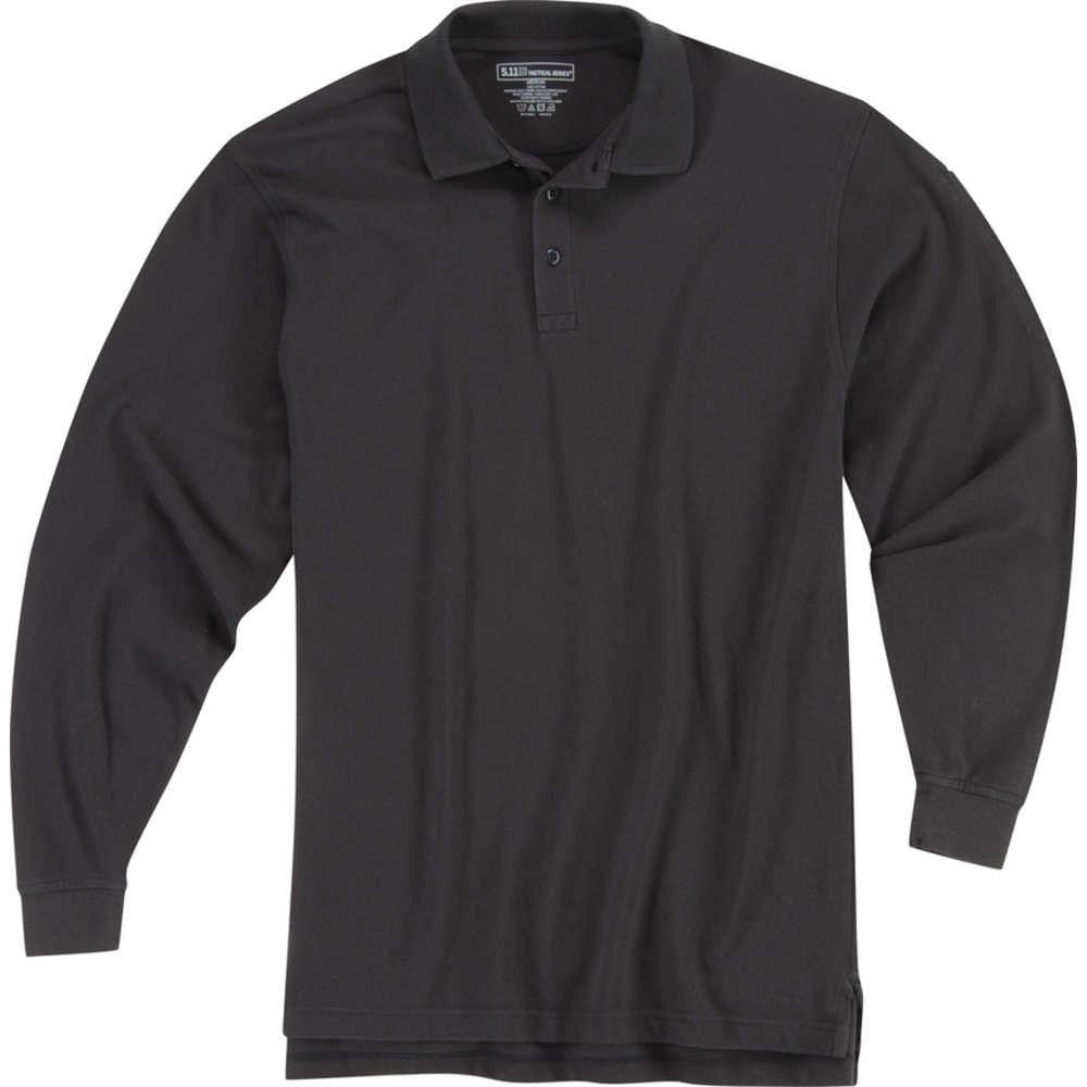 Utility Ls Polo Blk Xs