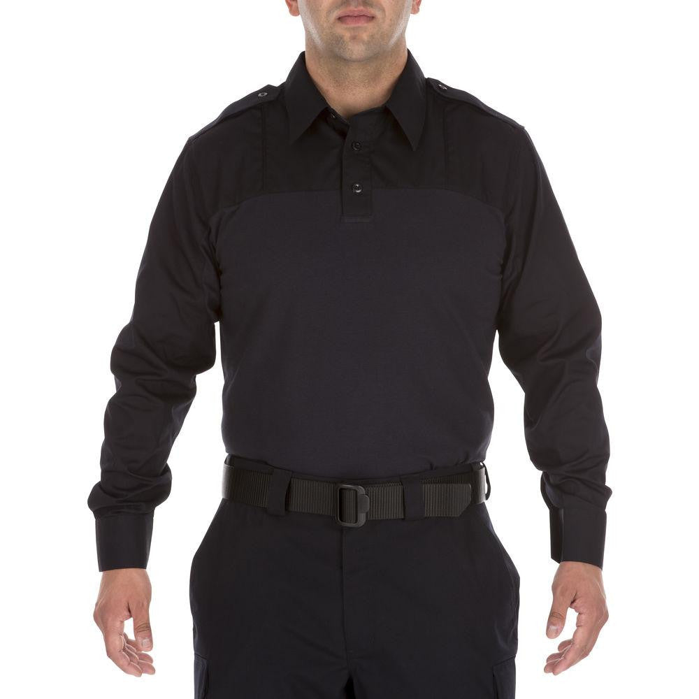 L-s Taclite Pdu Shirt Midnight 2xl-r