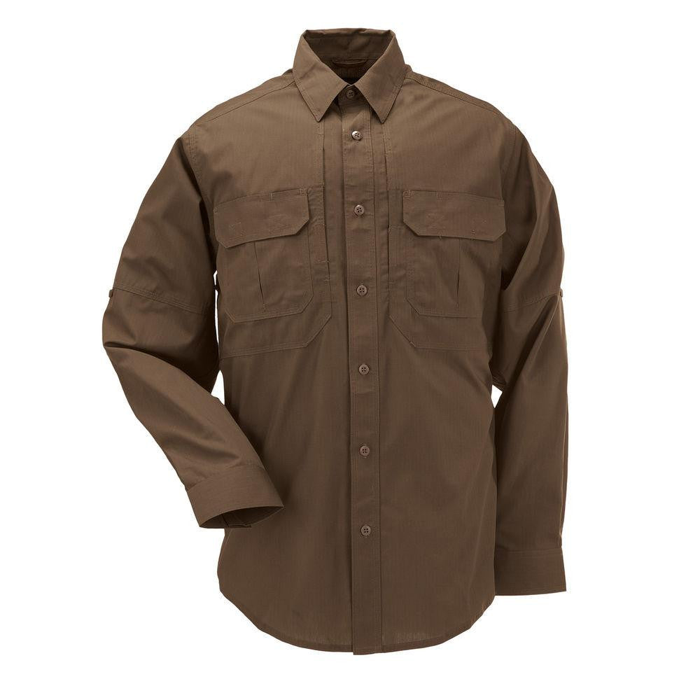 Taclite Pro Shirt Ls Battle Brown Large