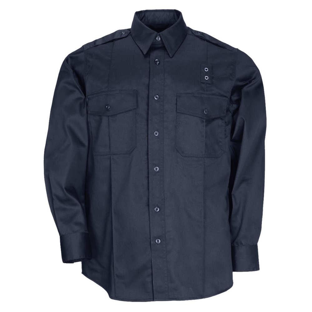 Pdu Ls A-cl Tw Shirt Midnight Navy 2xlt