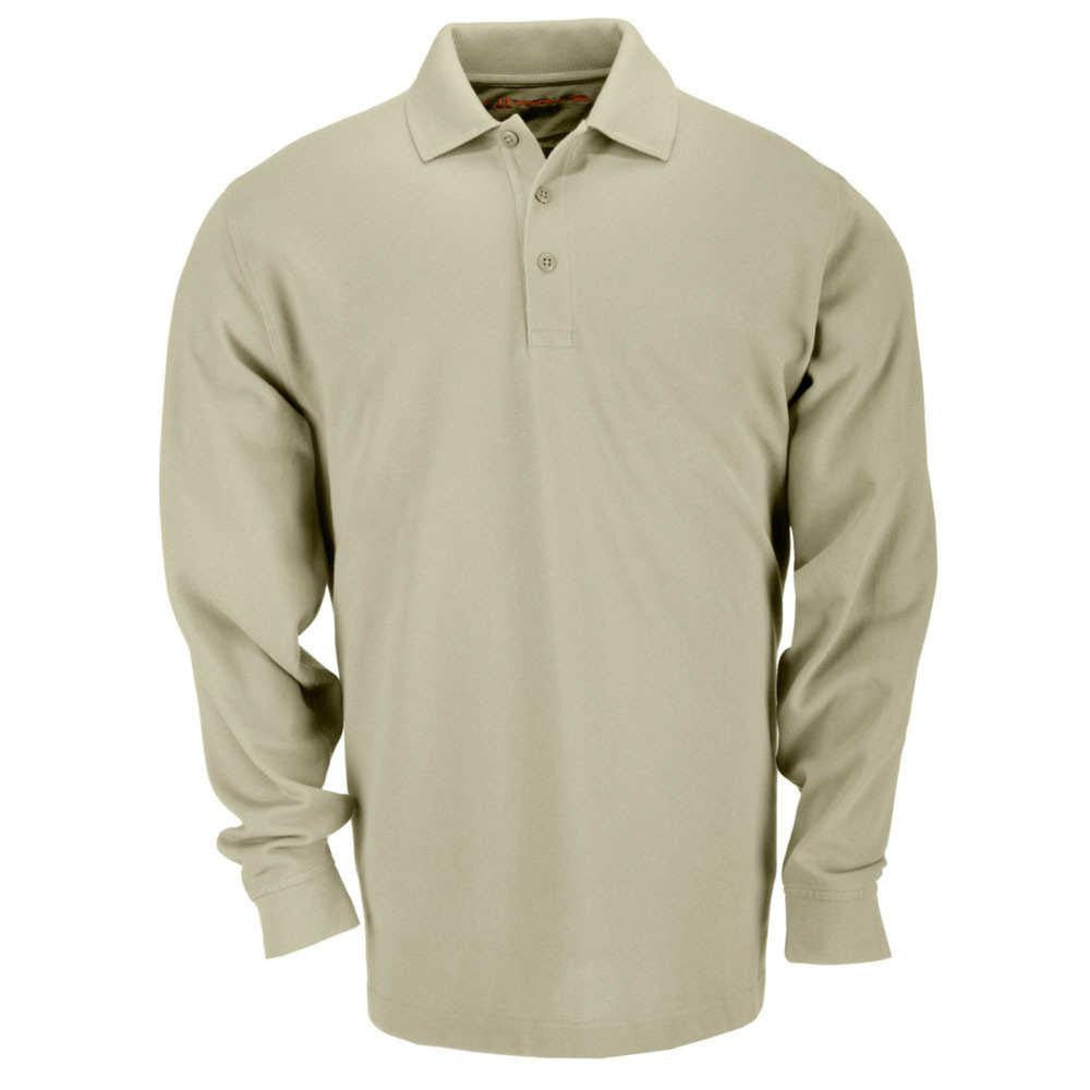 Tac Polo Ls Silver Tan 2xl